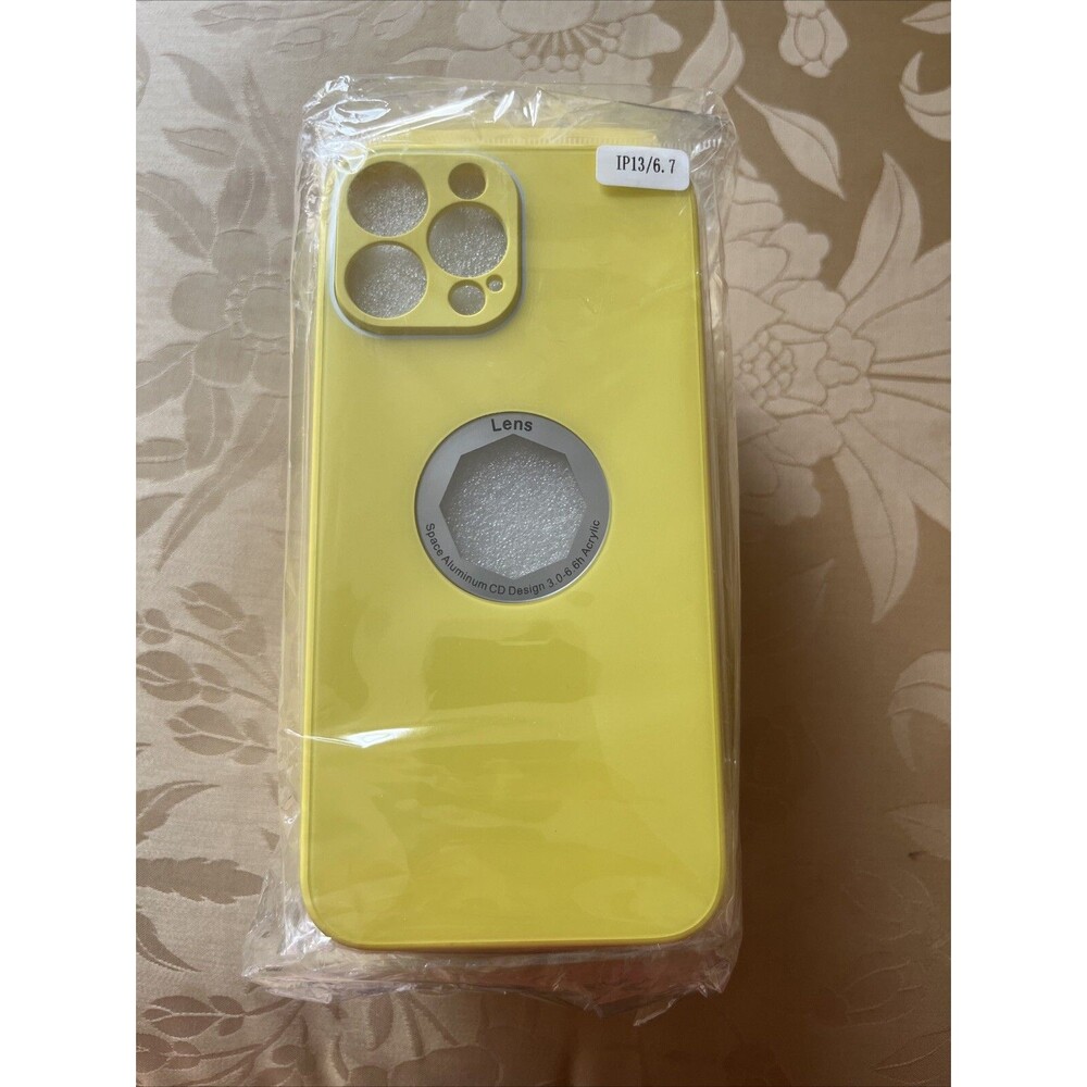 iPhone 13 6.7 Phone Case (50) - Lens Space ￼ Aluminum CD Design 3.0-6.6h Acrylic